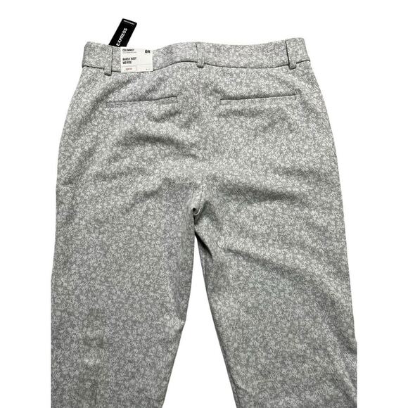 EXPRESS Columnist Barely Boot Mid‎ Rise Wide Leg Flared Stretch Dress Pants - 6R - Picture 5 of 10